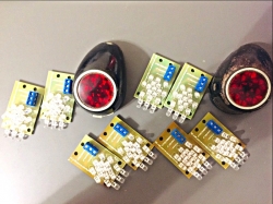 Плата освітлення 12V стопа М72 М61 К750  ФП7А ФП7В  ФП220)