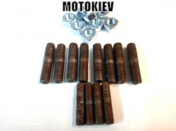 Шпильки кріплення циліндрів К-750 М72 к-т